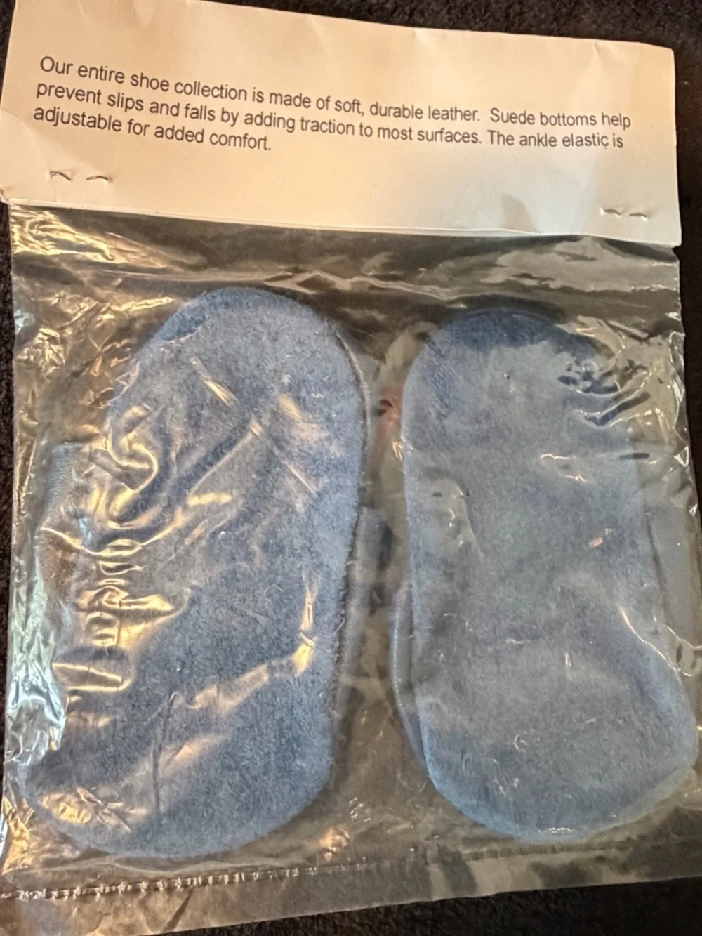 Bouges NWT Leather 6-12Mos Baby Booties Size Medium Cars Handmade in Canada
